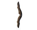 Griffstück Mohawk 19" R.Ebony/Nussbaum Bearpaw