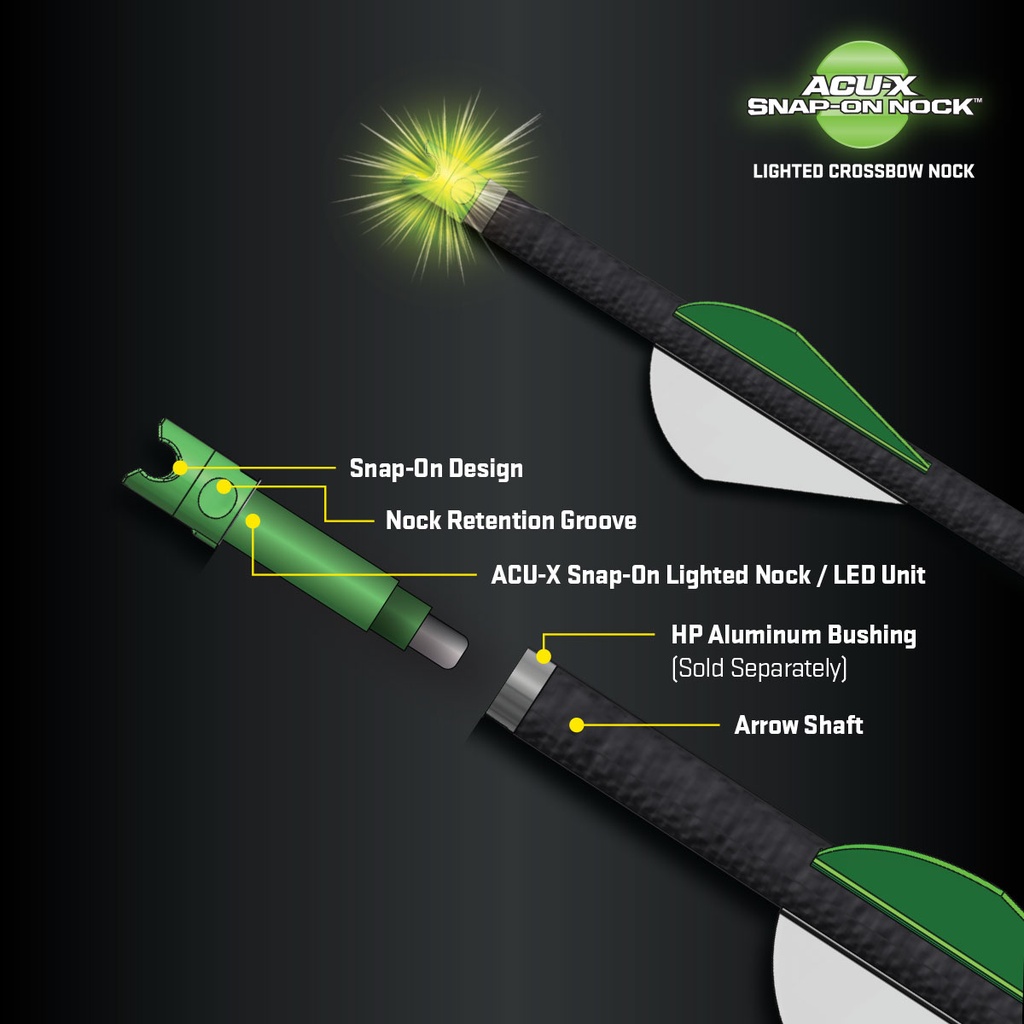 Leuchtnocke Acu-X Snap-On TenPoint