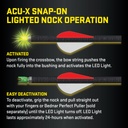 Leuchtnocke Acu-X Snap-On TenPoint