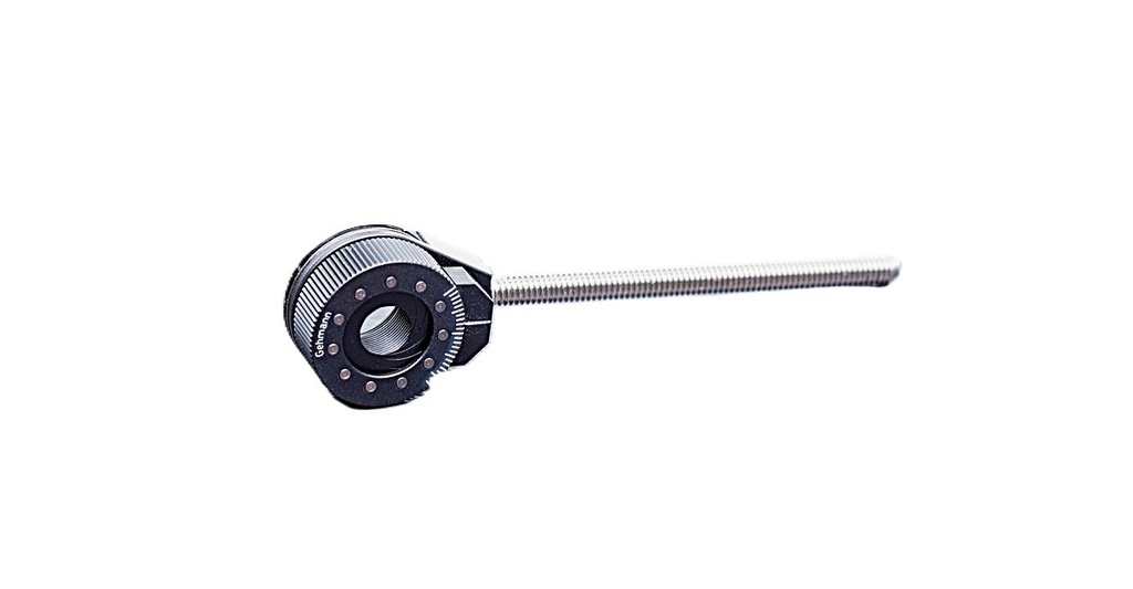 Adjustable Iris Aperture with Threaded Stem Gehmann 