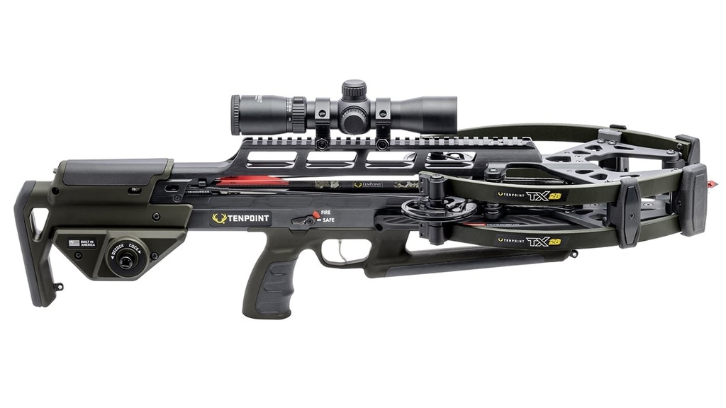 Arrow Crossbow TX28 RangeMaster MGreen TenPoint