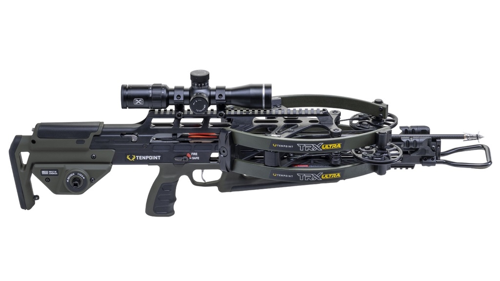 Arrow Crossbow TRX Ultra Moos Green TenPoint