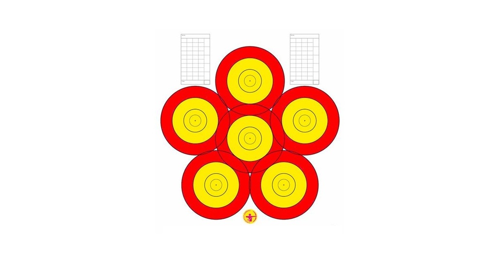 Auflage 40cm 6-Spot Danage