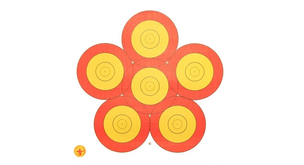 Auflage 40cm 6-Spot Danage
