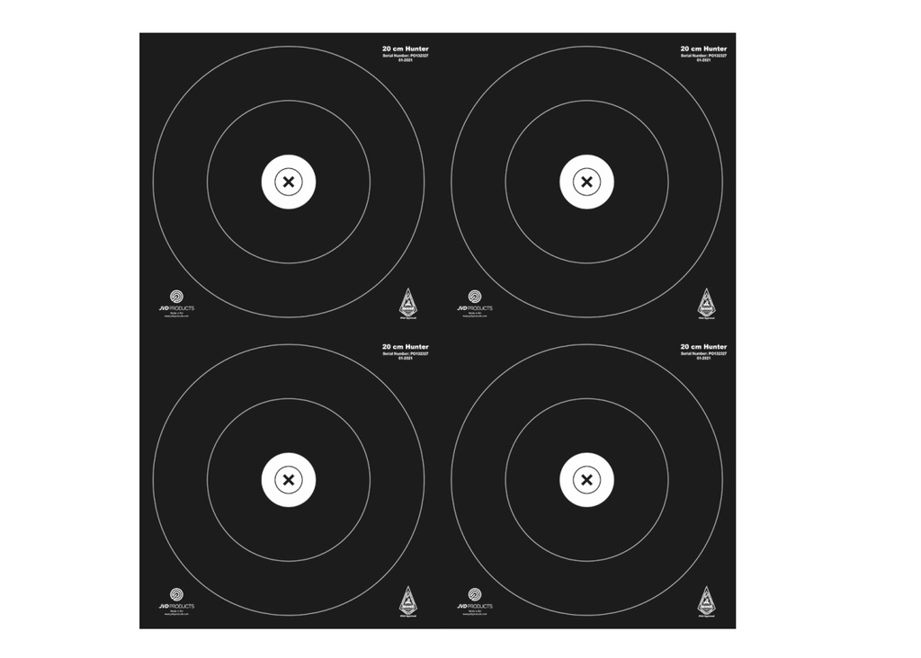 Target Face IFAA Hunter 4x 20cm 