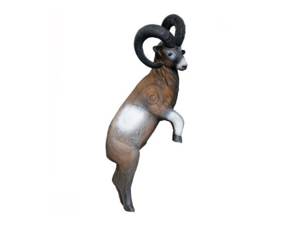 Mouflon on hind legs Leitold