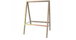 Scheibenständer "A" 4-Bein Strebel