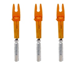 Lighted arrow nock X Orange Lumenok